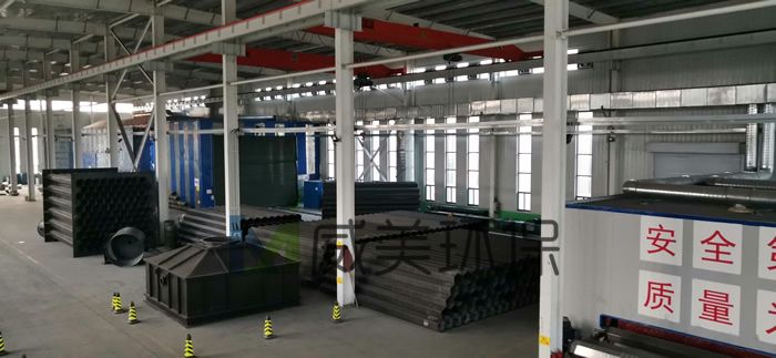 Production Workshop of Weimei Environmental Protection's?FRP Anode Tubes