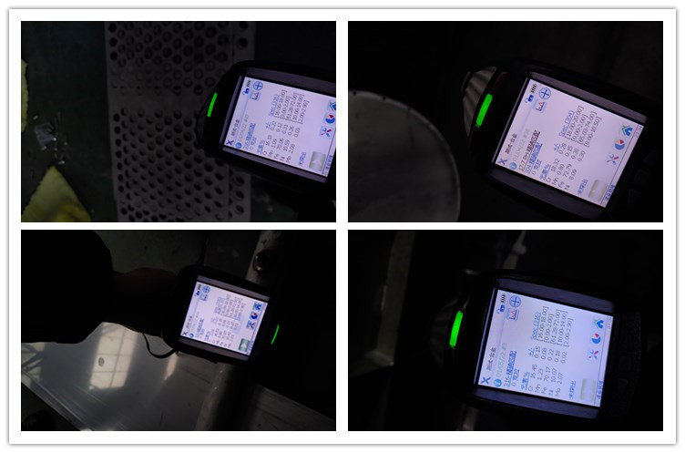 Inspection of stainless-steel anode tubes before shipment